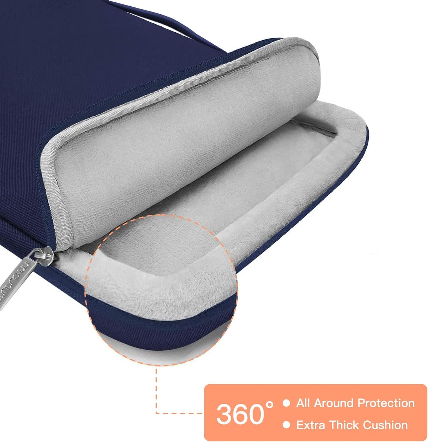 MOSISO Compatible with MacBook Air 13 inch Case 2022 2021 2020 2019 2018 Release A2337 M1 A2179 A1932 Retina Display Touch ID, Plastic Hard Shell&360 Protective Sleeve Bag&Keyboard Skin, Navy Blue iMosiso