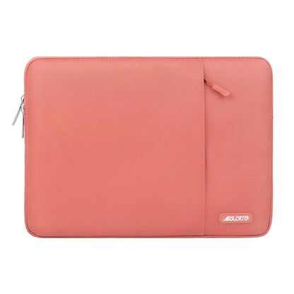 MOSISO Polyester Vertical Laptop Sleeve with Front Pocket, 12.3-18.5 Inch Universal Fit for MacBook Pro 16 M1/M2/M3/M4/M5, HP Dell Lenovo Acer Asus, Compatible with MacBook Neo, Dozens of Colors Available