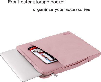 MOSISO Compatible with MacBook Pro 13 inch Case M2 2023, 2022, 2021-2016 A2338 M1 A2251 A2289 A2159 A1989 A1708 A1706, Plastic Hard Case & 360 Protective Sleeve Bag & Keyboard Skin, Rose Quartz iMosiso