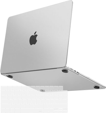 MOSISO Ultra-Thin Seamless Cover Compatible with MacBook Air 13 inch Case M2-M5 2022-2026 A3449 A3240 A3113 A2681, 2 in 1 Anti-Fingerprint Hard Shell Set