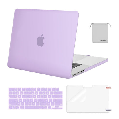 MOSISO Compatible with MacBook Pro 16 inch Case 2025 2024 2023 2022 2021 M4 M3 M2 M1 A3403 A3186 A2991 A2780 A2485 Pro Max, Plastic Hard Shell&Keyboard Cover&Screen Film&Storage Bag, Navy Blue