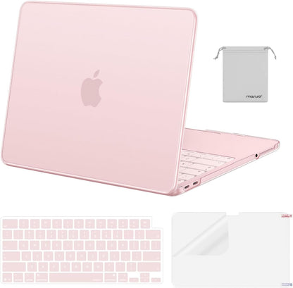 MOSISO Compatible with MacBook Neo Case 13 inch 2026 Release Model A3404 with A18 Pro Chip, 4 in 1 Kit Precision Fit Crack & Scratch Resistant Protective Hard Shell Case Cover, Crystal Clear mysite