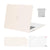 MOSISO Compatible with MacBook Air 15 inch Case M4 M3 M2 2025 2024 2023 Release A3241 A3114 A2941 with Touch ID, Plastic Hard Shell Case&Keyboard Cover&Screen Protector&Storage Bag, Crystal Clear