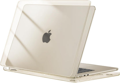 MOSISO Compatible with MacBook Air 15 inch Case M5-M2 2026-2023 A3448 A3241 A3114 A2941 Liquid Retina Display Touch ID, Protective Plastic Hard Shell Case Cover