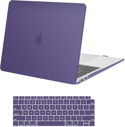 MOSISO Compatible with MacBook Air 13 inch Case M1 2021 2020 2019 2018 Release A2337 A2179 A1932 Touch ID, Plastic Hard Shell Cover&Keyboard Cover for MacBook Air 13.3 inch Case M1, Transparent mysite