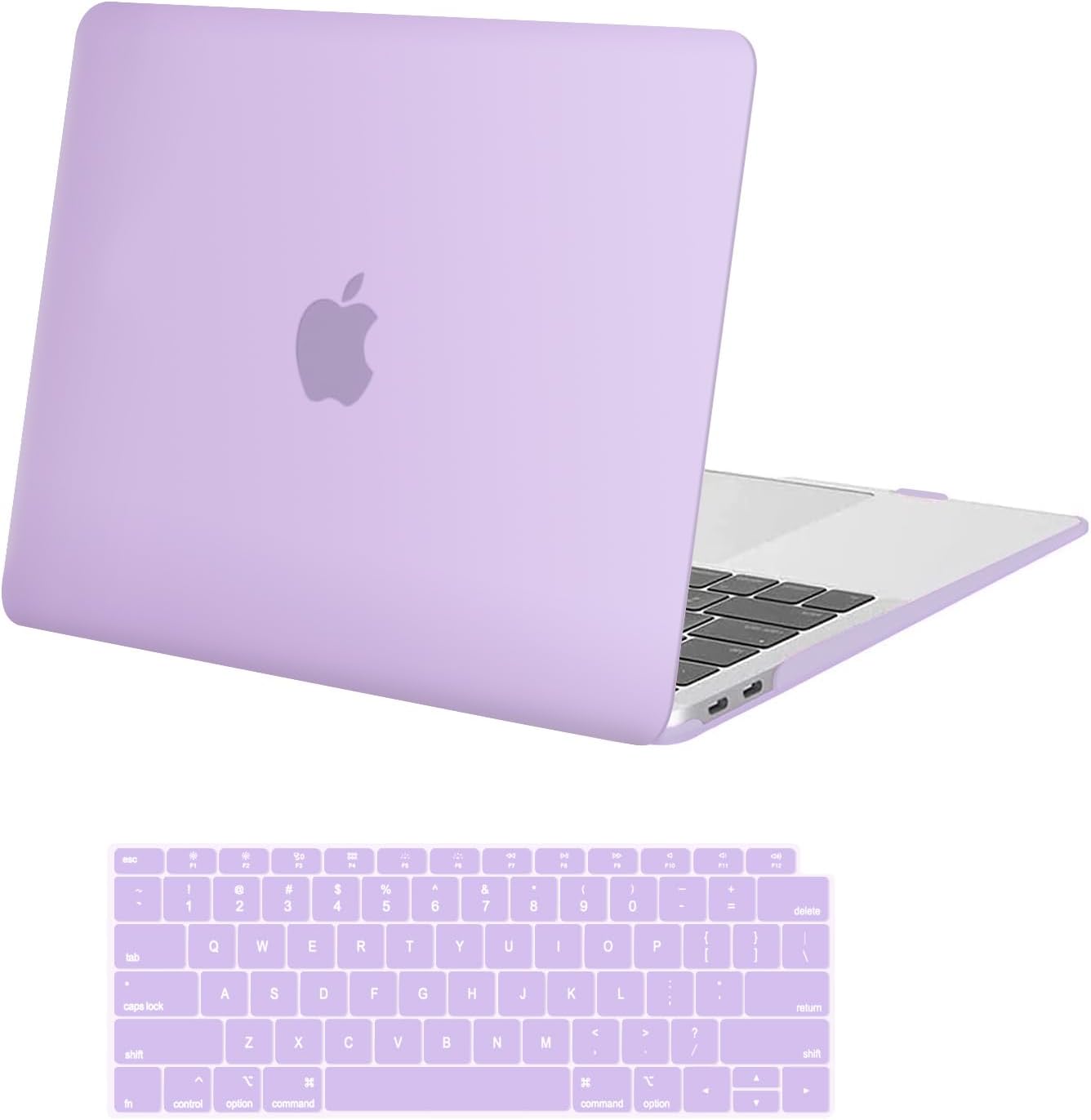 MOSISO Compatible with MacBook Air 13 inch Case M1 2021 2020 2019 2018 Release A2337 A2179 A1932 Touch ID, Plastic Hard Shell Cover&Keyboard Cover for MacBook Air 13.3 inch Case M1, Transparent mysite