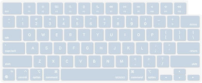 MOSISO Keyboard Cover Skin Compatible with MacBook Air 15 inch M3 A3114 M2 A2941/Air 13.6 A3113 A2681/Pro 14/16 M4 M3 M2 M1
