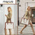 MOSISO Laptop Tote Bag, 15.6 inch PU Leather Women Rhombus Quilted Handbag & Clutch Purse, Waterproof Computer Bag Work Briefcase for Business Office, Brown