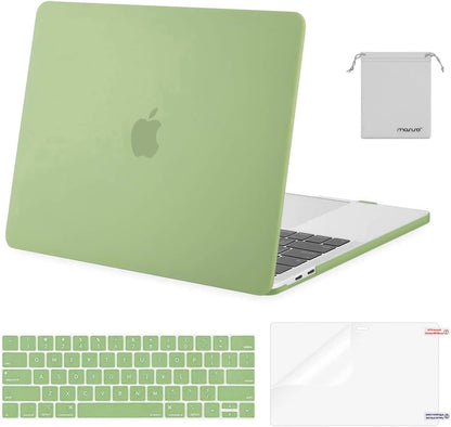 MOSISO Compatible with MacBook Pro 13 inch Case M2/M1 2016-2026 A2338 A2251 A2289 A2159 A1989 A1708 A1706,Plastic Hard Shell&Keyboard Cover&Screen Film&Storage Bag