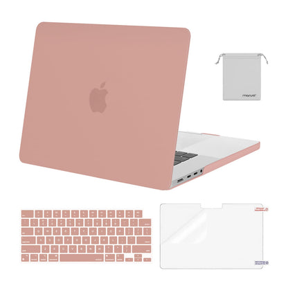 MOSISO Compatible with MacBook Pro 16 inch Case 2025 2024 2023 2022 2021 M4 M3 M2 M1 A3403 A3186 A2991 A2780 A2485 Pro Max, Plastic Hard Shell&Keyboard Cover&Screen Film&Storage Bag, Navy Blue