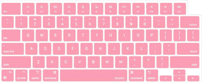 MOSISO Keyboard Cover Skin Compatible with MacBook Air 15 inch M3 A3114 M2 A2941/Air 13.6 A3113 A2681/Pro 14/16 M4 M3 M2 M1