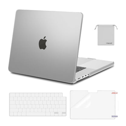 MOSISO Compatible with MacBook Pro 16 inch Case 2025 2024 2023 2022 2021 M4 M3 M2 M1 A3403 A3186 A2991 A2780 A2485 Pro Max, Plastic Hard Shell&Keyboard Cover&Screen Film&Storage Bag, Navy Blue