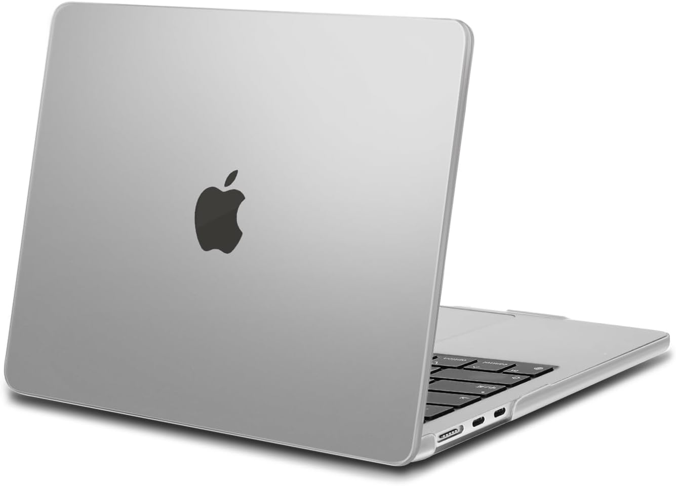 MOSISO Compatible with MacBook Air 13 inch Case 2025 2024 2023 2022 Release M4 A3240 M3 A3113 M2 A2681, Protective Plastic Hard Shell Cover Compatible with MacBook Air 13.6 inch Case, Black