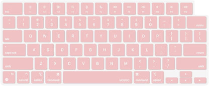 MOSISO Keyboard Cover Skin Compatible with MacBook Air 15 inch M3 A3114 M2 A2941/Air 13.6 A3113 A2681/Pro 14/16 M4 M3 M2 M1