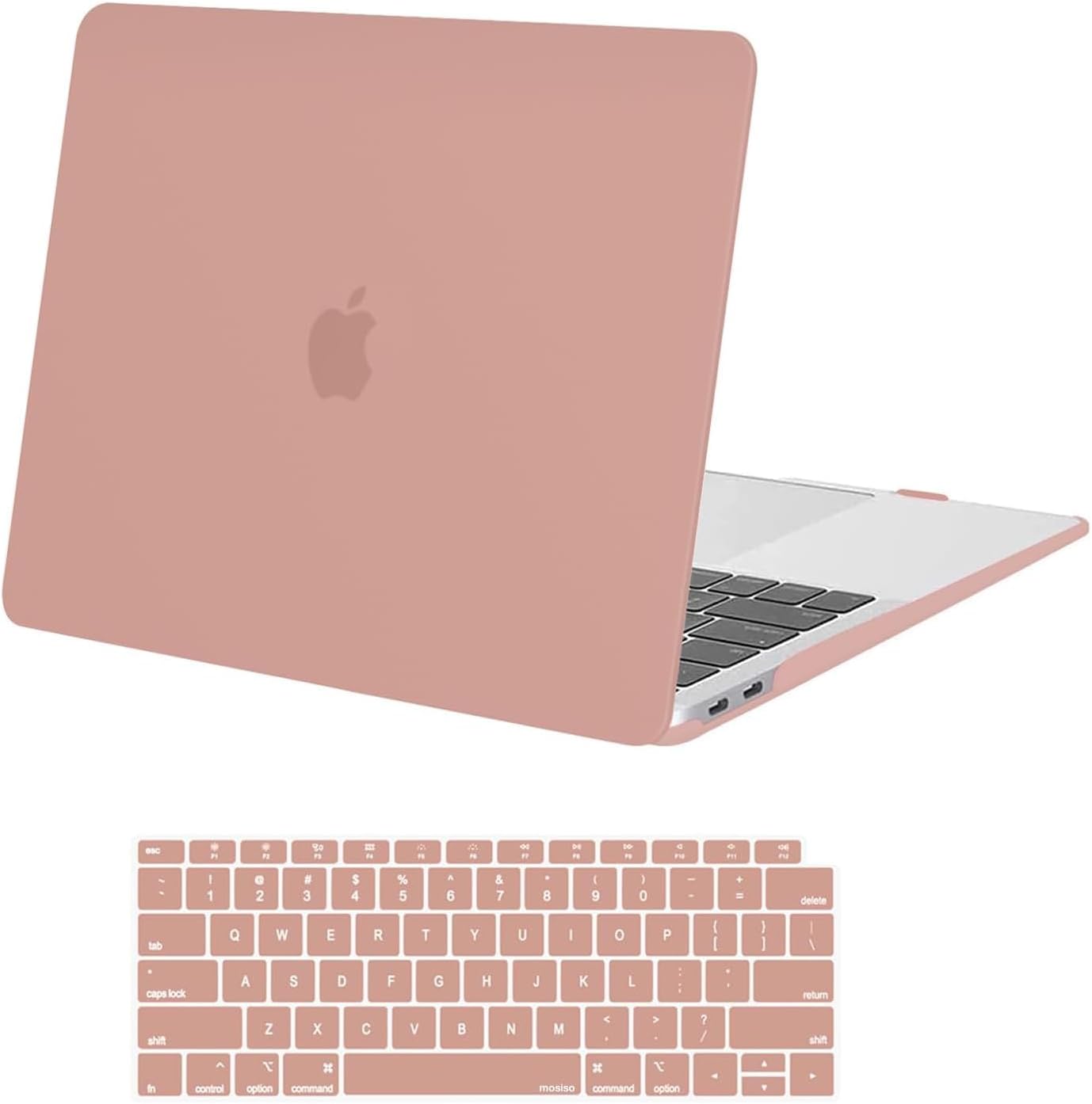 MOSISO Compatible with MacBook Air 13 inch Case M1 2021 2020 2019 2018 Release A2337 A2179 A1932 Touch ID, Plastic Hard Shell Cover&Keyboard Cover for MacBook Air 13.3 inch Case M1, Transparent mysite