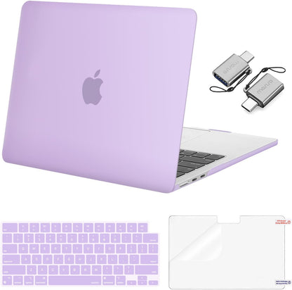 MOSISO Compatible with MacBook Air 13 inch Case M2-M5 2022-2026 A3449 A3240 A3113 A2681, 3 in 1 Heavy Duty Crack Resistant Hard Case with TPU Bumper