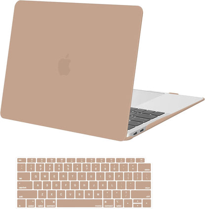 MOSISO Compatible with MacBook Air 13 inch Case M1 2021 2020 2019 2018 Release A2337 A2179 A1932 Touch ID, Plastic Hard Shell Cover&Keyboard Cover for MacBook Air 13.3 inch Case M1, Transparent mysite