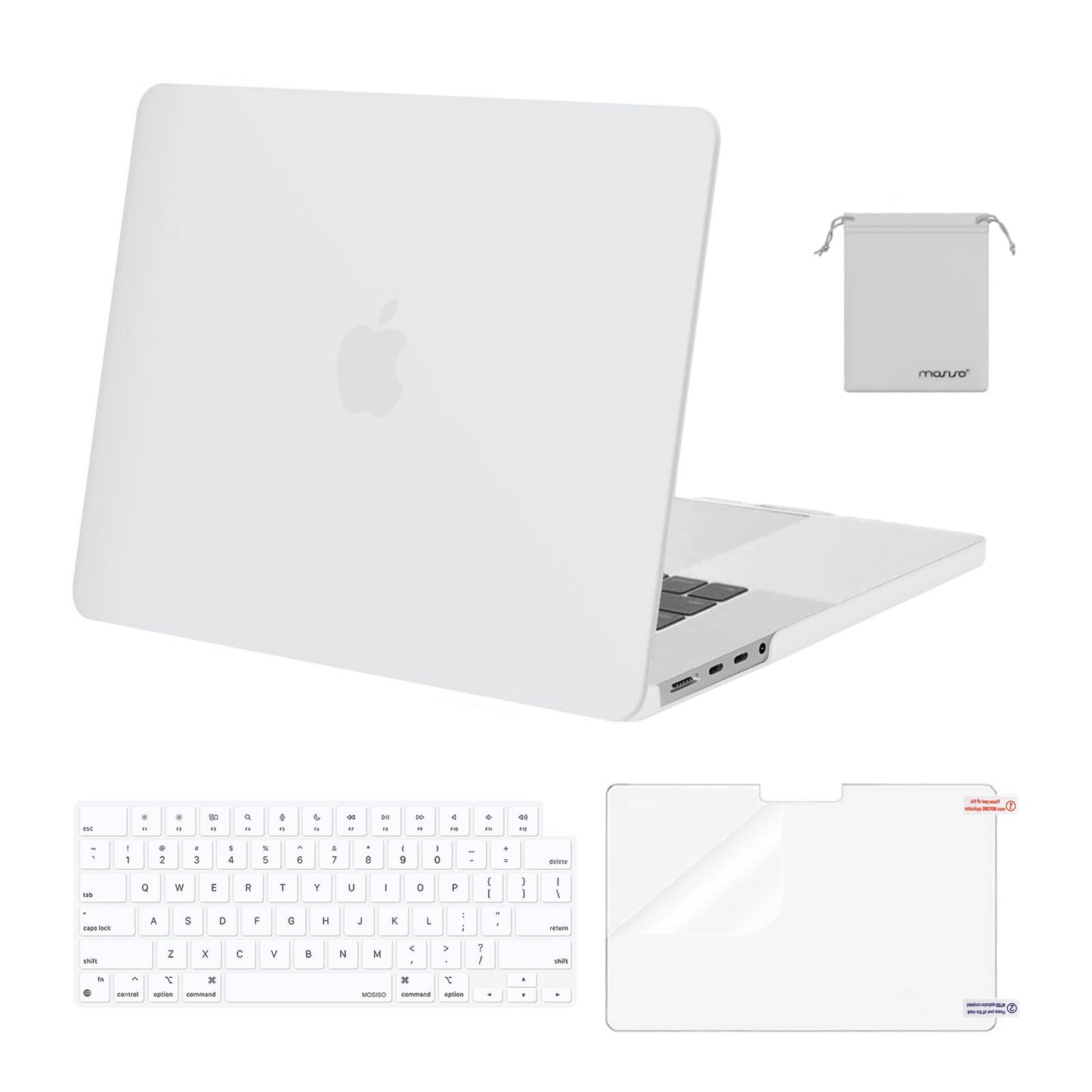 MOSISO Compatible with MacBook Pro 16 inch Case 2025 2024 2023 2022 2021 M4 M3 M2 M1 A3403 A3186 A2991 A2780 A2485 Pro Max, Plastic Hard Shell&Keyboard Cover&Screen Film&Storage Bag, Navy Blue