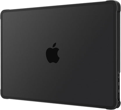 MOSISO Compatible with MacBook Pro 14 inch Case M5 2026 M4 M3 M2 M1 2025-2021, Anti-Scratch&Fingerprints-Resistant Seamlessly Closes Shell with Reinforced Shock-Absorbing TPU Bumper, Space Black Clear mysite