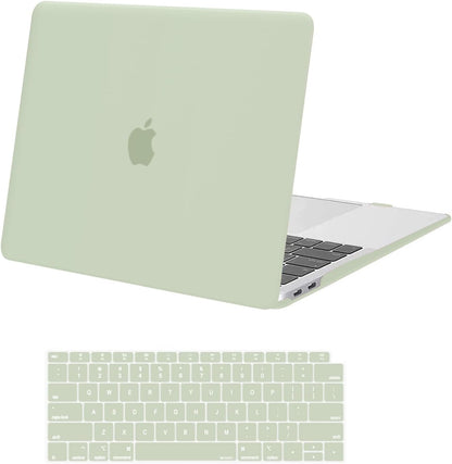 MOSISO Compatible with MacBook Air 13 inch Case M1 2021 2020 2019 2018 Release A2337 A2179 A1932 Touch ID, Plastic Hard Shell Cover&Keyboard Cover for MacBook Air 13.3 inch Case M1, Transparent mysite