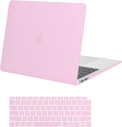 MOSISO Compatible with MacBook Air 13 inch Case M1 2021 2020 2019 2018 Release A2337 A2179 A1932 Touch ID, Plastic Hard Shell Cover&Keyboard Cover for MacBook Air 13.3 inch Case M1, Transparent mysite
