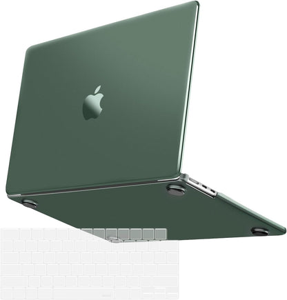 MOSISO Ultra-Thin Seamless Cover Compatible with MacBook Air 13 inch Case M2-M5 2022-2026 A3449 A3240 A3113 A2681, 2 in 1 Anti-Fingerprint Hard Shell Set