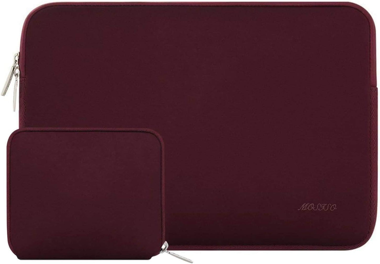 MOSISO Laptop Case 12.3-18.5 inch,12.3 13 13.3 14 15 16 17.3 18.5 inch Laptop Sleeve Bag Compatible with ASUS Gaming Monitor HP Dell Lenovo Notebook, Neoprene Computer Sleeve Bag with Small Case, Black