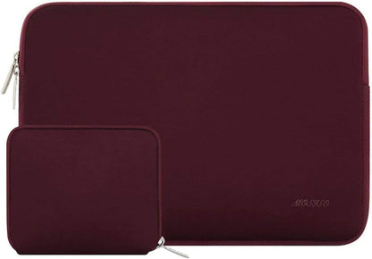 MOSISO Laptop Case 12.3-18.5 inch,12.3 13 13.3 14 15 16 17.3 18.5 inch Laptop Sleeve Bag Compatible with ASUS Gaming Monitor HP Dell Lenovo Notebook, Neoprene Computer Sleeve Bag with Small Case, Black