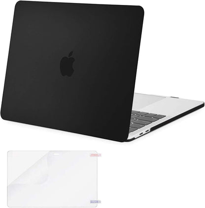 MOSISO Compatible with MacBook Pro 13 inch Case M2 2026, 2025, 2024, 2023-2016 A2338 M1 A2251 A2289 A2159 A1989 A1708 A1706 with/Without Touch Bar, Plastic Hard Shell&Screen Protector, Rose Quartz