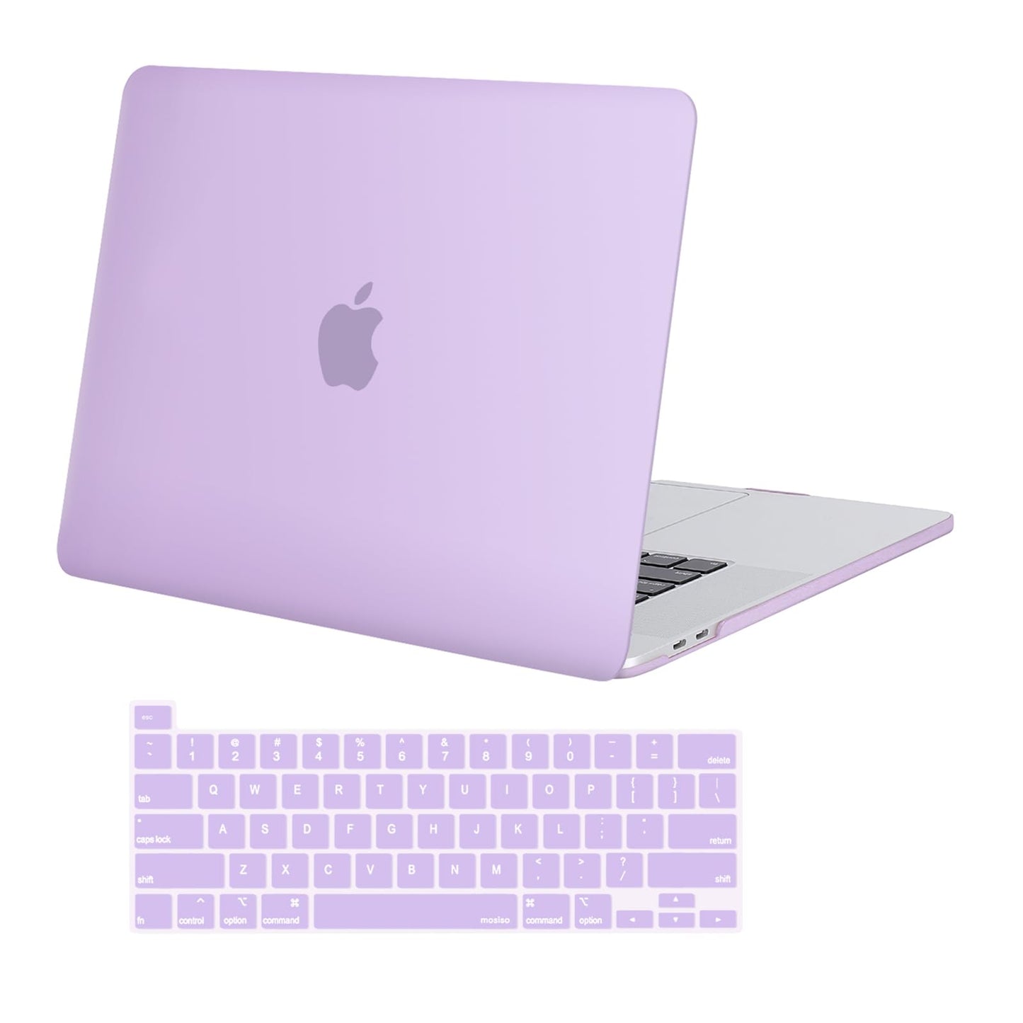 MOSISO Compatible with MacBook Pro 16 inch Case 2020 2019 Release A2141 with Touch Bar Touch ID, Ultra Slim Protective Plastic Hard Shell Case & Keyboard Cover Skin, Crystal Clear