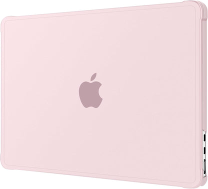 MOSISO Compatible with MacBook Air 13 inch Case M5 2026 M4 2025 M3 M2 2024-2022 A3449 A3240 A3113 A2681, Seamlessly Closes Anti-Crack&Anti-Fingerprints Hard Shell for MacBook Air 13.6, Pink mysite