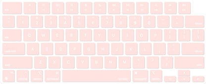 MOSISO Keyboard Cover Skin Compatible with MacBook Air 15 inch M3 A3114 M2 A2941/Air 13.6 A3113 A2681/Pro 14/16 M4 M3 M2 M1