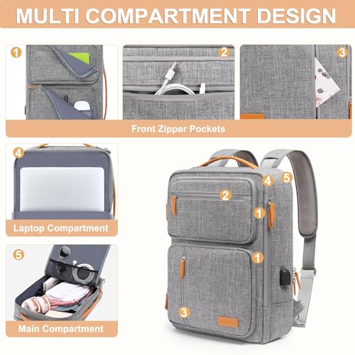 MOSISO Laptop Backpack - Thumbnail 5