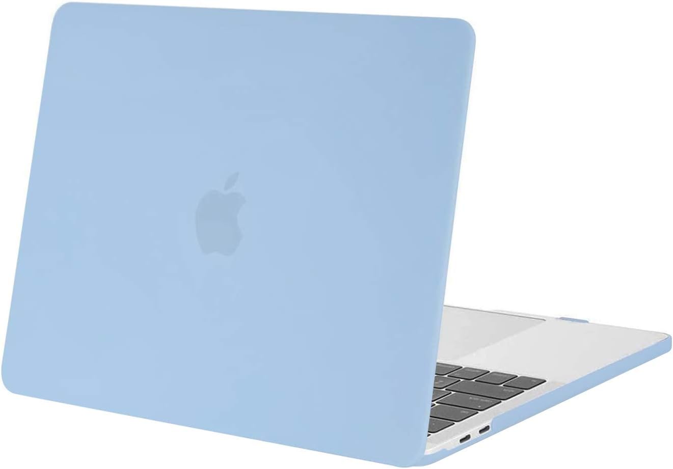 MOSISO Compatible with MacBook Pro 13 inch Case M2 2026, 2025, 2024, 2023, 2022-2016 A2338 M1 A2251 A2289 A2159 A1989 A1708 A1706 with/Without Touch Bar, Plastic Hard Shell Case Cover, Matte Black