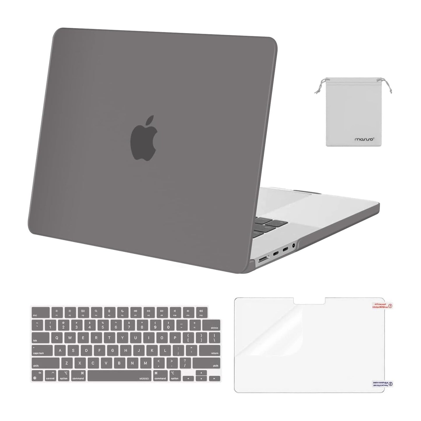 MOSISO Compatible with MacBook Pro 16 inch Case 2025 2024 2023 2022 2021 M4 M3 M2 M1 A3403 A3186 A2991 A2780 A2485 Pro Max, Plastic Hard Shell&Keyboard Cover&Screen Film&Storage Bag, Navy Blue