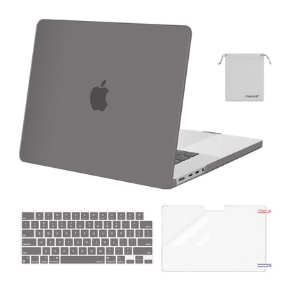MOSISO Compatible with MacBook Pro 16 inch Case 2025 2024 2023 2022 2021 M4 M3 M2 M1 A3403 A3186 A2991 A2780 A2485 Pro Max, Plastic Hard Shell&Keyboard Cover&Screen Film&Storage Bag, Navy Blue
