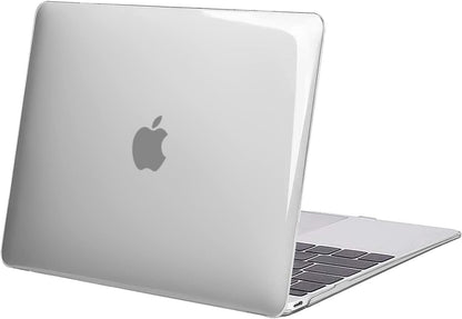 MOSISO Compatible with MacBook 12 inch Case A1534, 2017-2015, Crystal Clear | Crack & Scratch Resistant Protective Plastic Hard Shell Case Cover