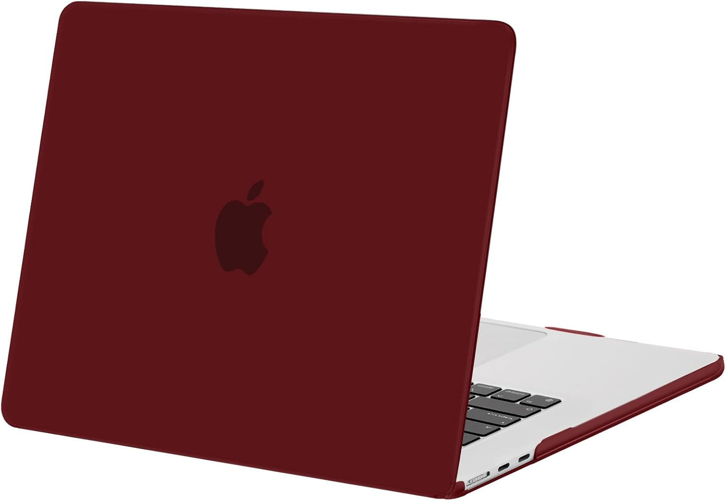 MOSISO Compatible with MacBook Air 15 inch Case M5 2026 M4 2025 M3 2024 M2 2023 A3448 A3241 A3114 A2941 Liquid Retina Display Touch ID, Protective Plastic Hard Shell Case Cover