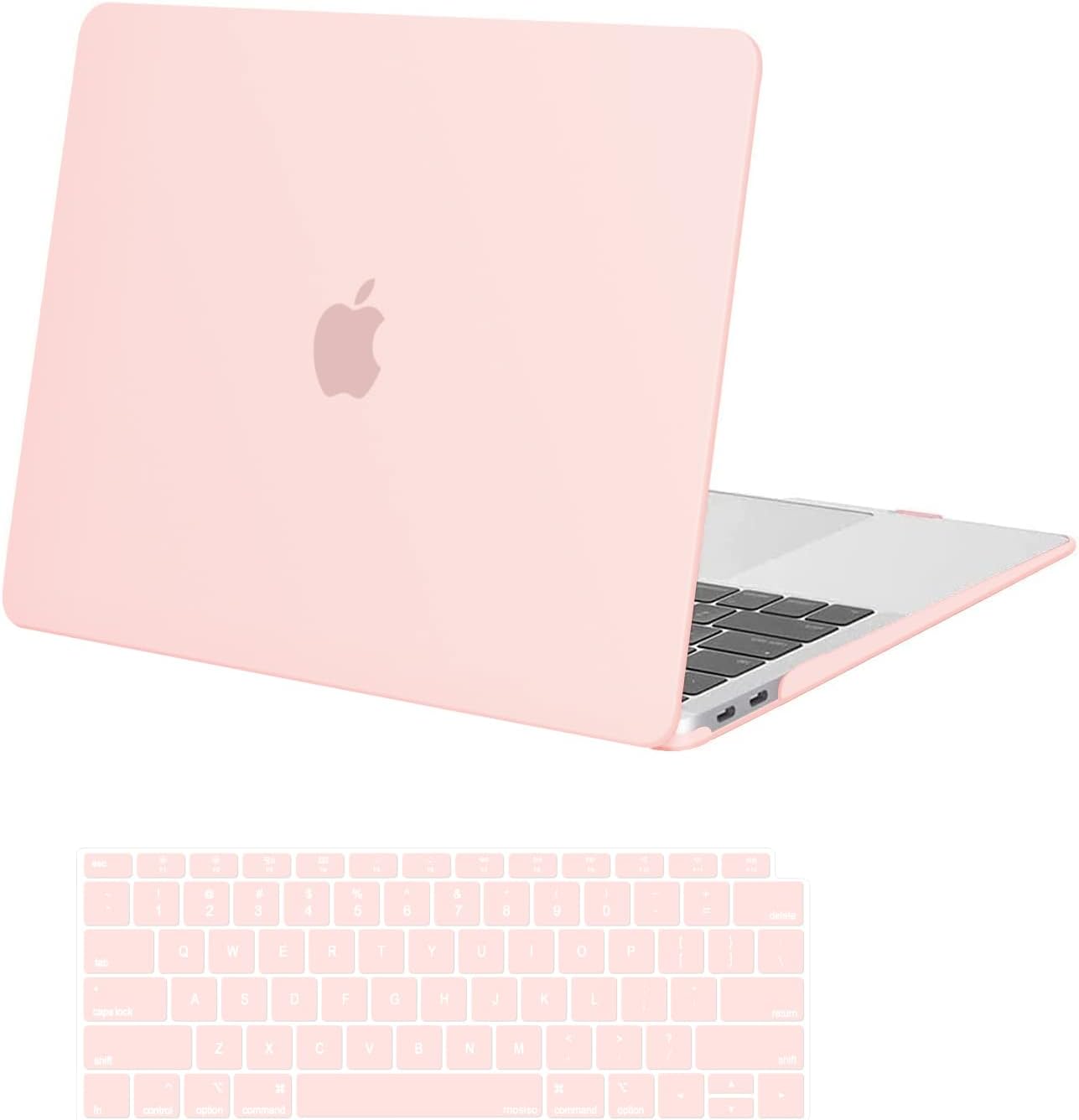 MOSISO Compatible with MacBook Air 13 inch Case M1 2021 2020 2019 2018 Release A2337 A2179 A1932 Touch ID, Plastic Hard Shell Cover&Keyboard Cover for MacBook Air 13.3 inch Case M1, Transparent mysite