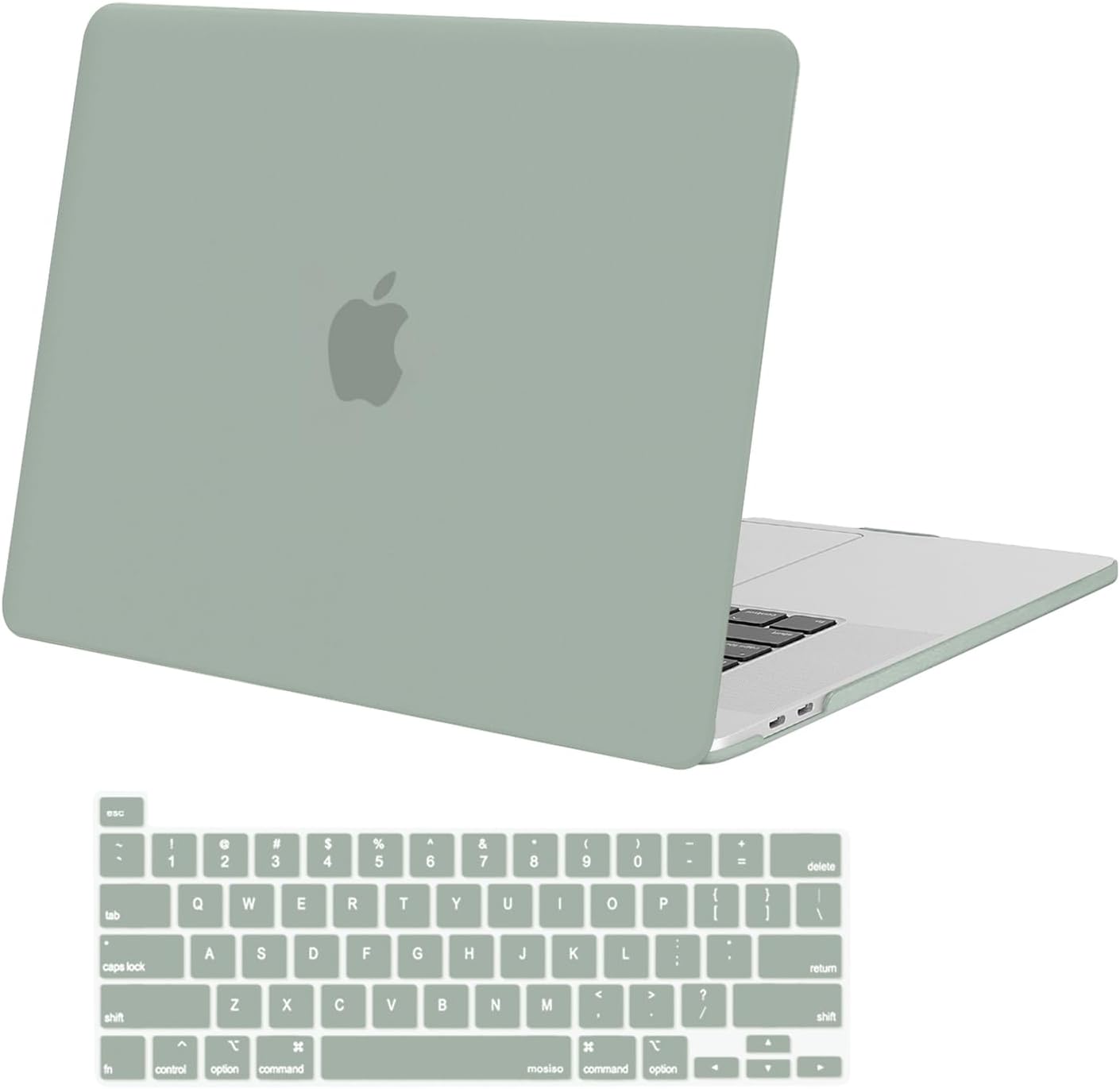 MOSISO Compatible with MacBook Pro 16 inch Case 2020 2019 Release A2141 with Touch Bar Touch ID, Protective Plastic Hard Shell Case & Keyboard Cover Skin