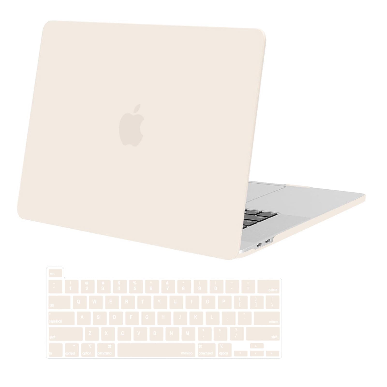 MOSISO Compatible with MacBook Pro 16 inch Case 2020 2019 Release A2141 with Touch Bar Touch ID, Ultra Slim Protective Plastic Hard Shell Case & Keyboard Cover Skin, Crystal Clear