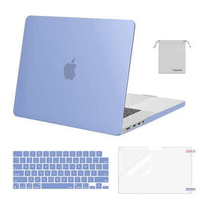 MOSISO Compatible with MacBook Pro 16 inch Case 2025 2024 2023 2022 2021 M4 M3 M2 M1 A3403 A3186 A2991 A2780 A2485 Pro Max, Plastic Hard Shell&Keyboard Cover&Screen Film&Storage Bag, Navy Blue