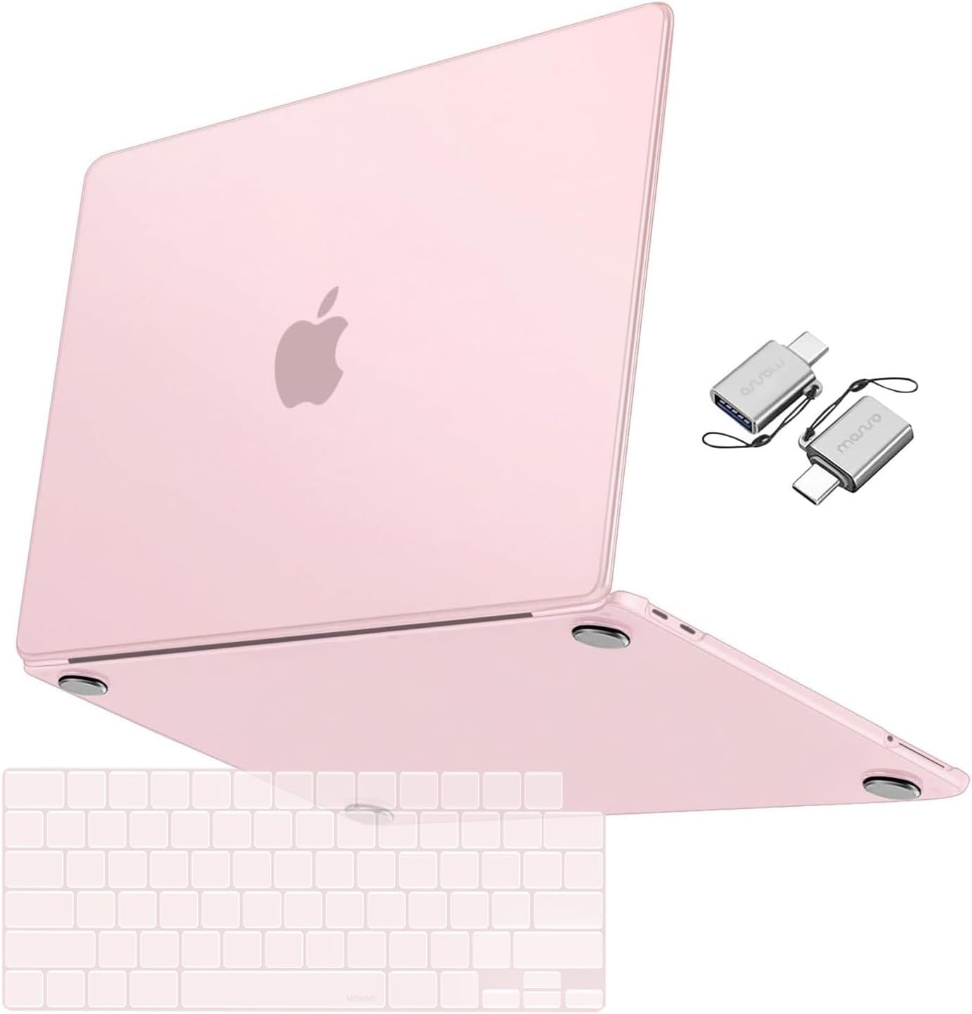 MOSISO Matte Cover Compatible with MacBook Neo Case 13 inch 2026 Model A3404, Ultra-Thin Precision Fit Scratch & Fingerprint Resistant Hard Shell Case&TPU Keyboard Cover&Type C, Black Clear mysite