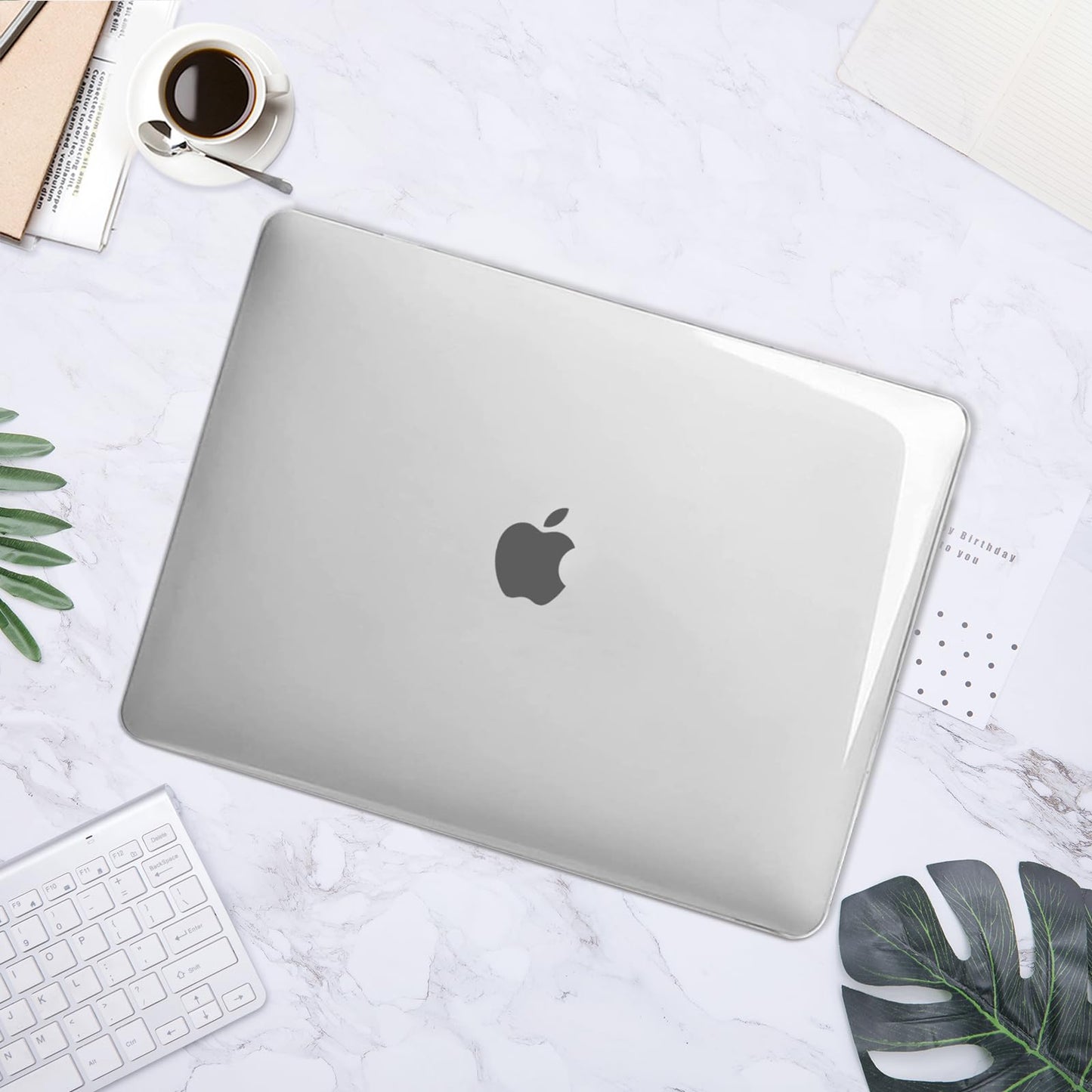 MOSISO Hülle Kompatibel mit MacBook Pro 15 2019 2018 2017 2016 Freisetzung A1990/A1707 - Ultradünne Hochwertige Plastik Hartschale Schutzhülle Kompatibel mit MacBook Pro 15 Zoll, Transparent Klar iMosiso