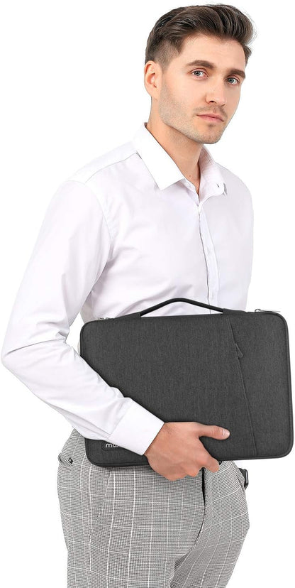 MOSISO Compatible with MacBook Pro 13 inch Case M2 2023, 2022, 2021-2016 A2338 M1 A2251 A2289 A2159 A1989 A1708 A1706, Plastic Hard Case & 360 Protective Sleeve Bag & Keyboard Skin, Space Gray iMosiso