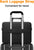 MOSISO 360 Protective Laptop Shoulder Bag Compatible with MacBook Air/Pro,13-13.3 inch Notebook,Compatible with MacBook Pro 14 inch 2021,Polyester Sleeve with 3 Front Pockets&Fix Handle&Belt,Black