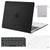 MOSISO Compatible with MacBook Air 13 inch Case 2021-2018 Release A2337 M1 A2179 A1932, Plastic Hard Shell&Keyboard Cover&Screen Film&Storage Bag for MacBook Air 13.3 inch Case, Black iMosiso