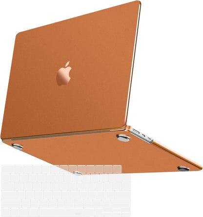MOSISO Ultra-Thin Seamless Cover Compatible with MacBook Air 13 inch Case M2-M5 2022-2026 A3449 A3240 A3113 A2681, 2 in 1 Anti-Fingerprint Hard Shell Set