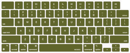 MOSISO Keyboard Cover Skin Compatible with MacBook Air 15 inch M3 A3114 M2 A2941/Air 13.6 A3113 A2681/Pro 14/16 M4 M3 M2 M1