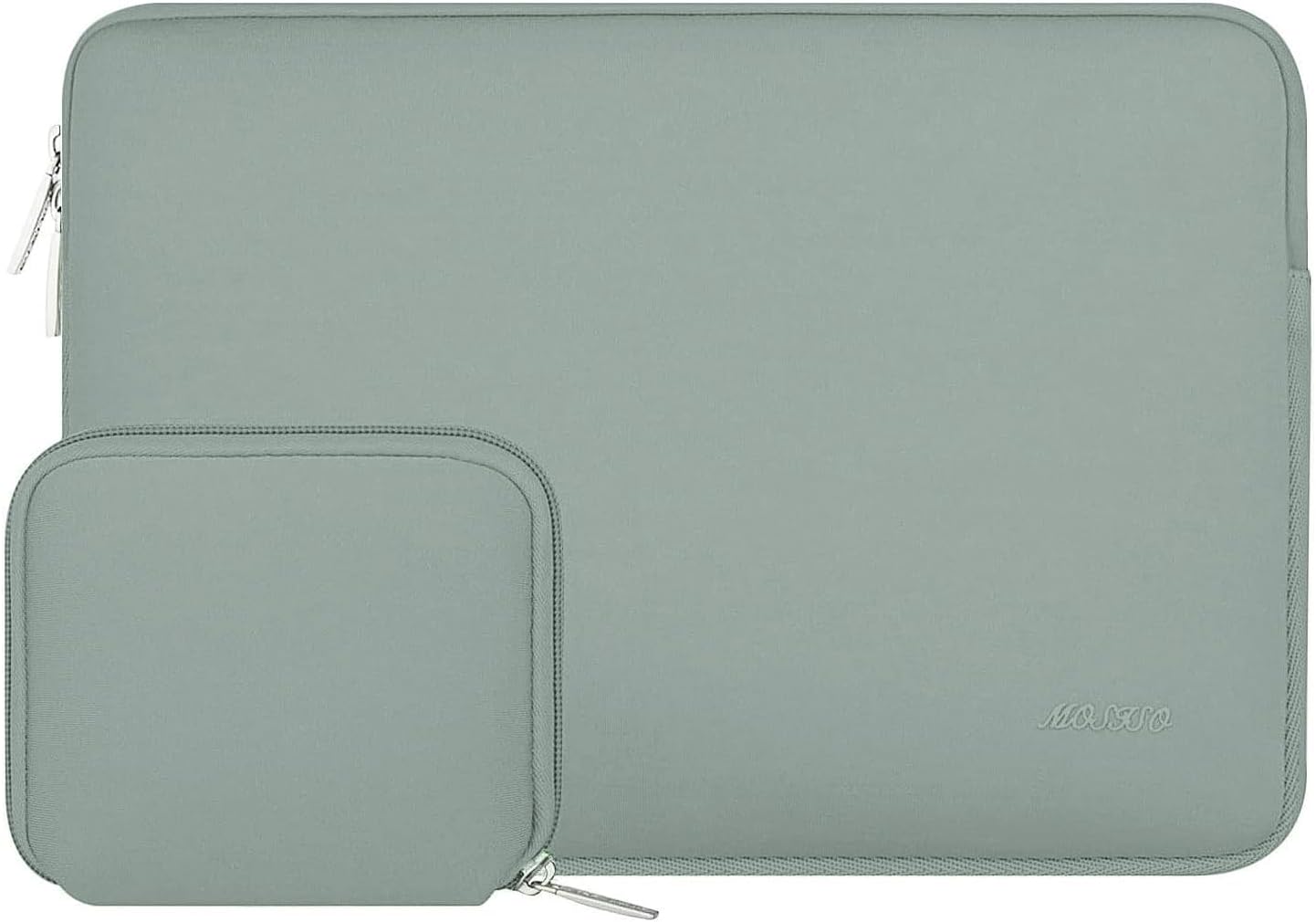 MOSISO Laptop Case 12.3-18.5 inch,12.3 13 13.3 14 15 16 17.3 18.5 inch Laptop Sleeve Bag Compatible with ASUS Gaming Monitor HP Dell Lenovo Notebook, Neoprene Computer Sleeve Bag with Small Case, Black